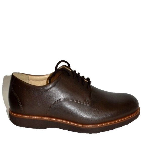 New! Samuel Hubbard Men\'s Founder M2100-041 Brown Leather Size 10 US DD376 main image 6